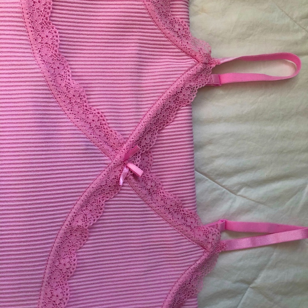 H&M Light Pink Ribbed Dress - Picture 2 of 3